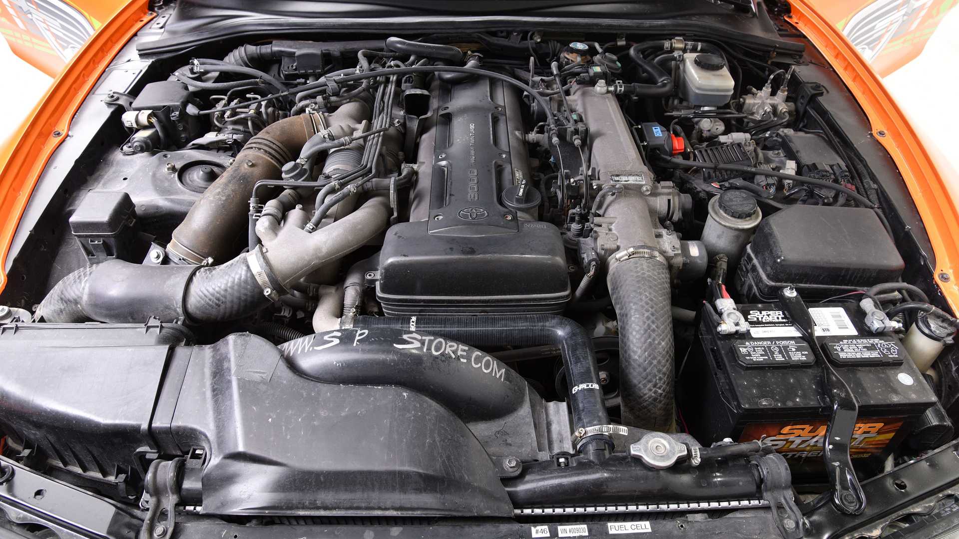 Fast & Furious Toyota Supra Auction Engine