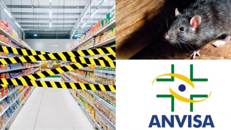 Il mercato doveva essere chiuso, secondo la normativa Anvisa (Foto: Riproduzione/Internet)