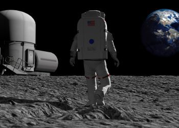 Un video che mostra quanto sia difficile camminare sulla luna;  Aspetto!