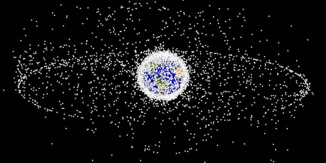 L'orbita terrestre è piena di spazzatura, con più di 30.000 oggetti L'orbita terrestre è piena di spazzatura, con più di 30.000 oggetti