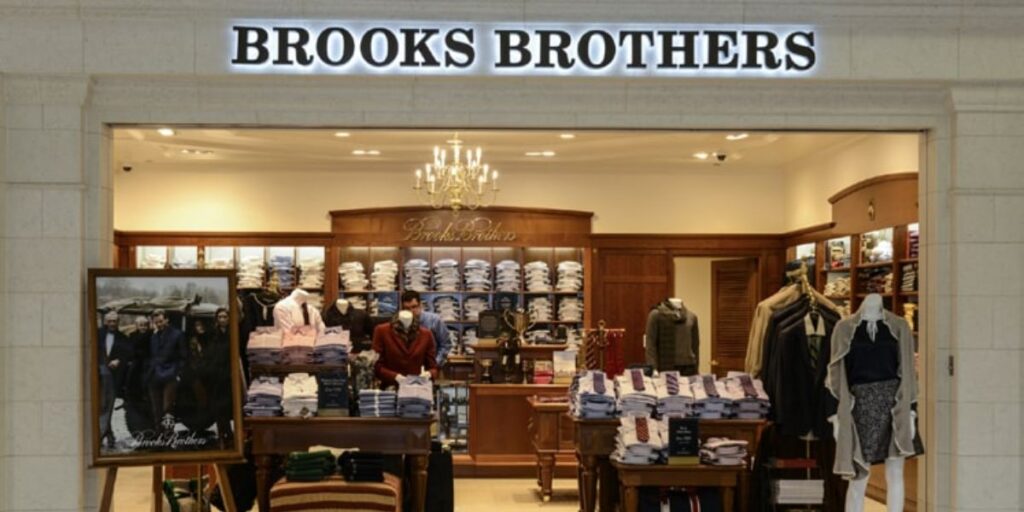 Brooks Brothers è stata dichiarata fallita nel 2020 (Riproduzione: Internet)