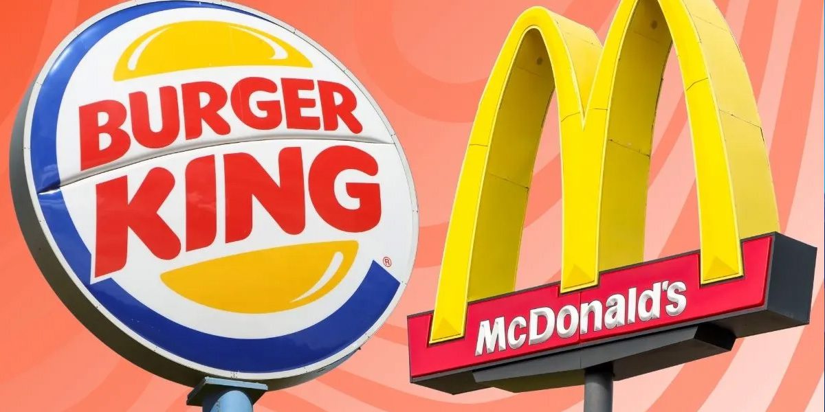 McDonald's e BK (Foto: Riproduzione, montaggio - Foco TV)