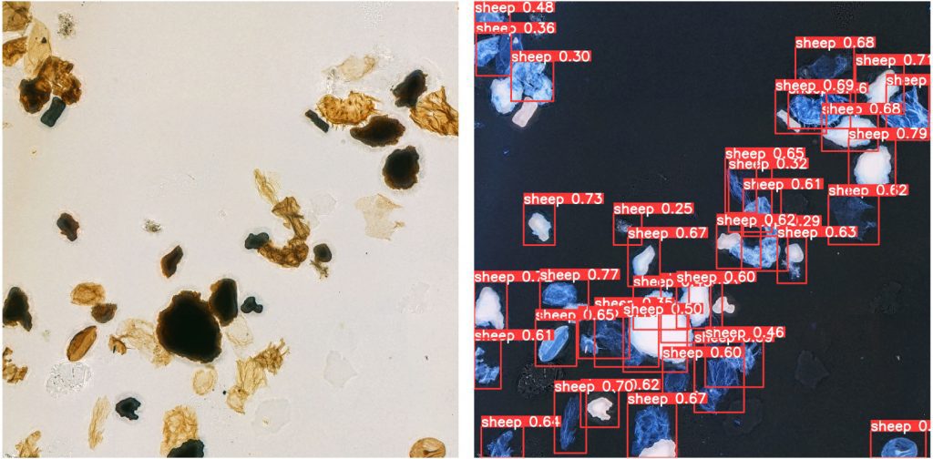 Illustrazione di ricerca che mostra l'intelligenza artificiale in azione