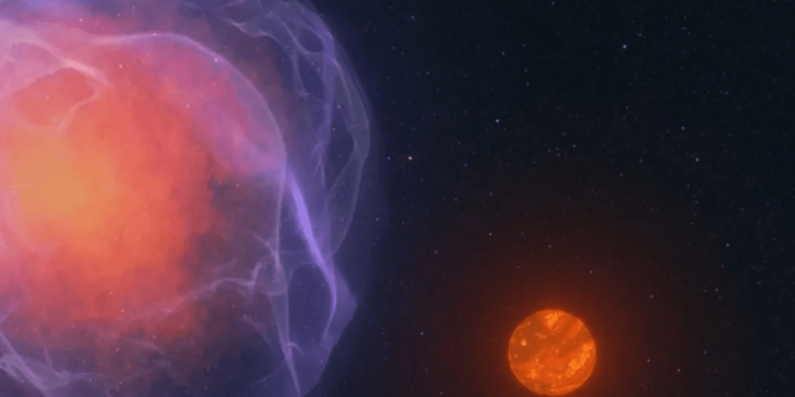 Scoperta di un oggetto spaziale 30.000 volte più grande della Terra