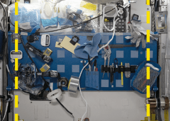 La “prospezione” nello spazio rivela le peculiarità della stazione spaziale