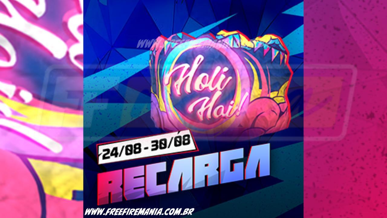 Ricarica gratuita di Fire: ottieni Ice Wall - Festival of Colors quando acquisti diamanti il ​​24 agosto (2024)